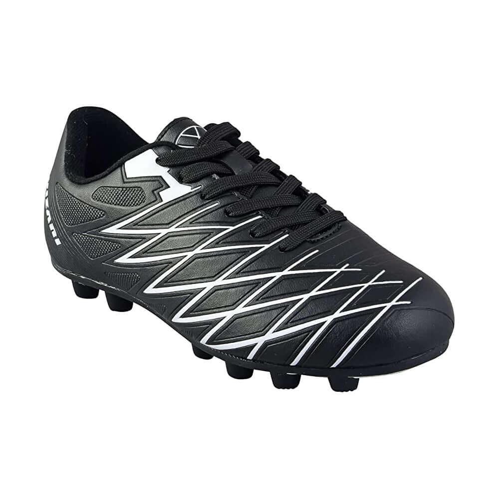 Boca Firm Ground Soccer Shoes -Black/White