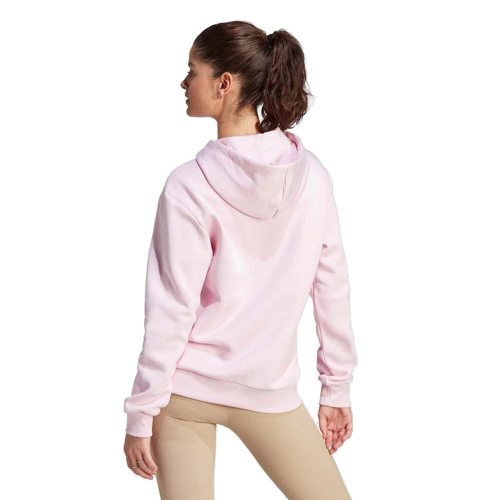 adidas Women's Essential Big Logo Boyfriend Hoodie -Lilac
