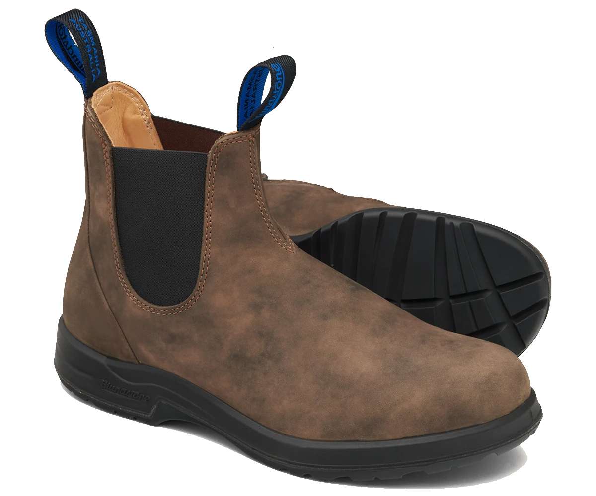 Blundstone 2242 Women's All-Terrain Thermal Chelsea Boots - RUSTIC BROWN