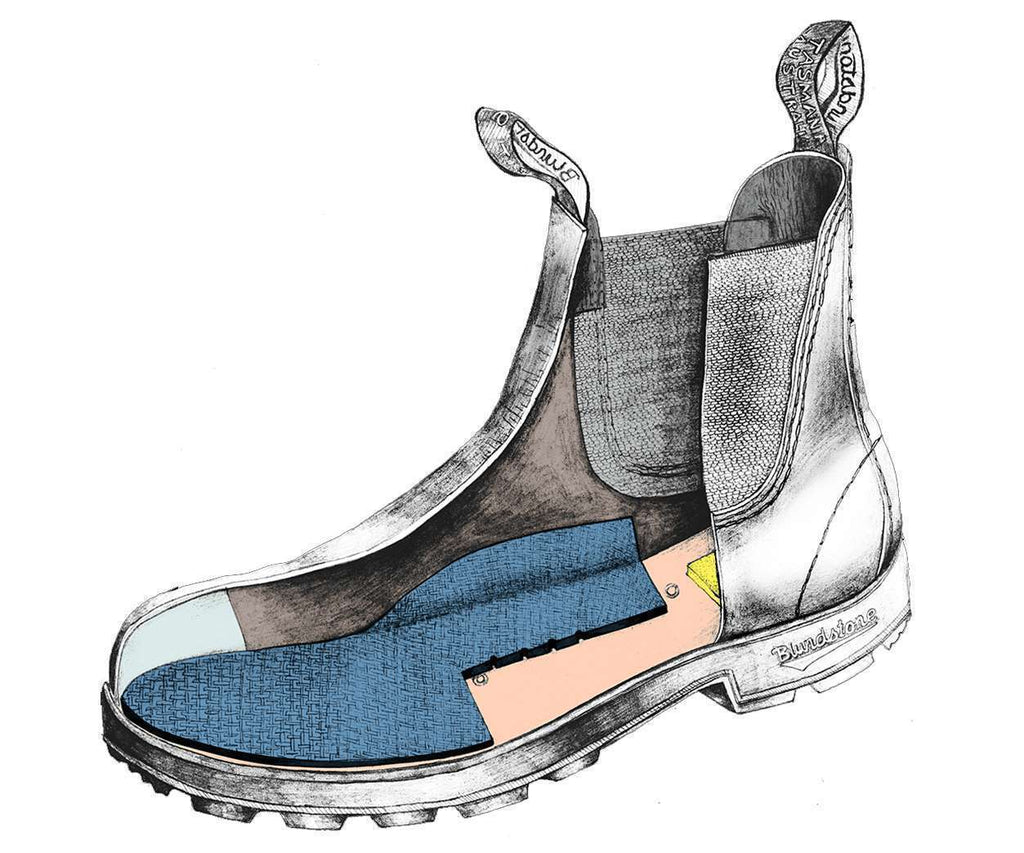 Blundstone 1910 MEN'S ORIGINALS SUEDE BOOTS - STEEL GREY