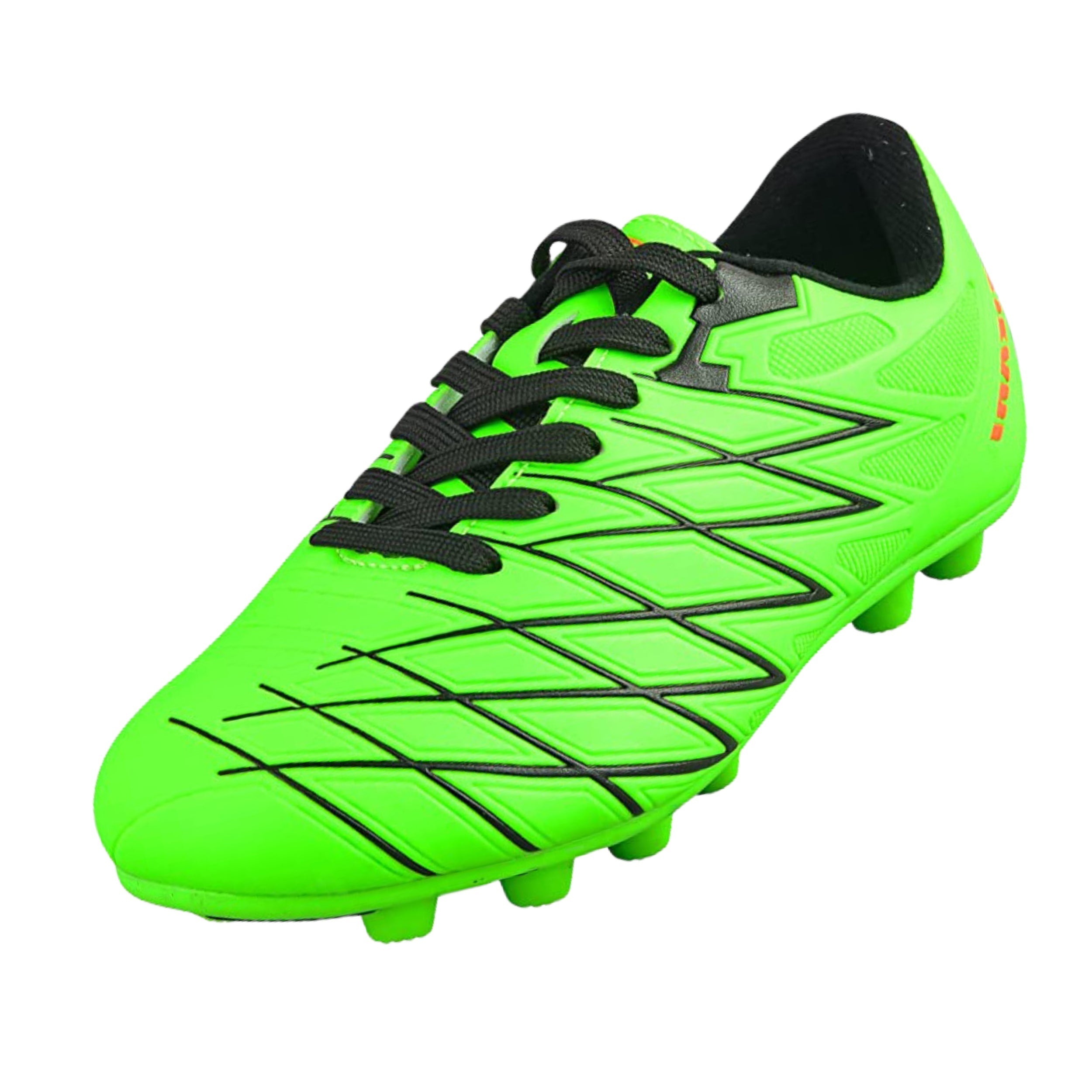 Boca Firm Ground Soccer Cleats - Green/Black
