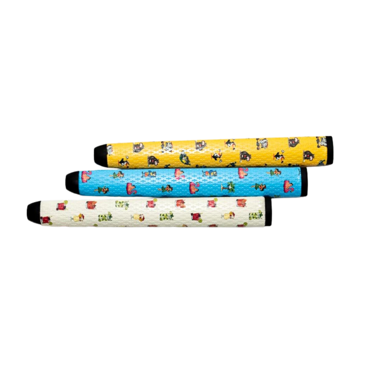 Classic Cocktails Putter Grip | Midsize | Premium PU Material | Stable Feel | Golf | Transfusion Mojito Old Fashion Pina Colada