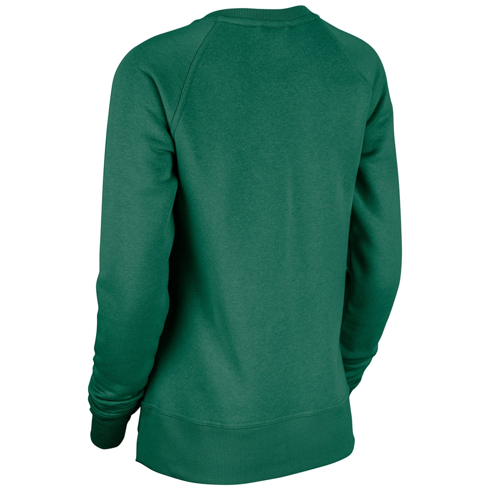 VICTORY FLEECE WOMEN'S SPLIT HEM CREW