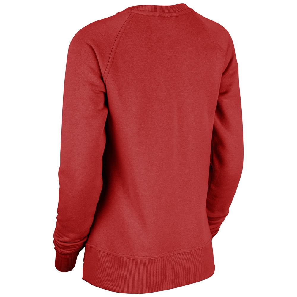 VICTORY FLEECE WOMEN'S SPLIT HEM CREW