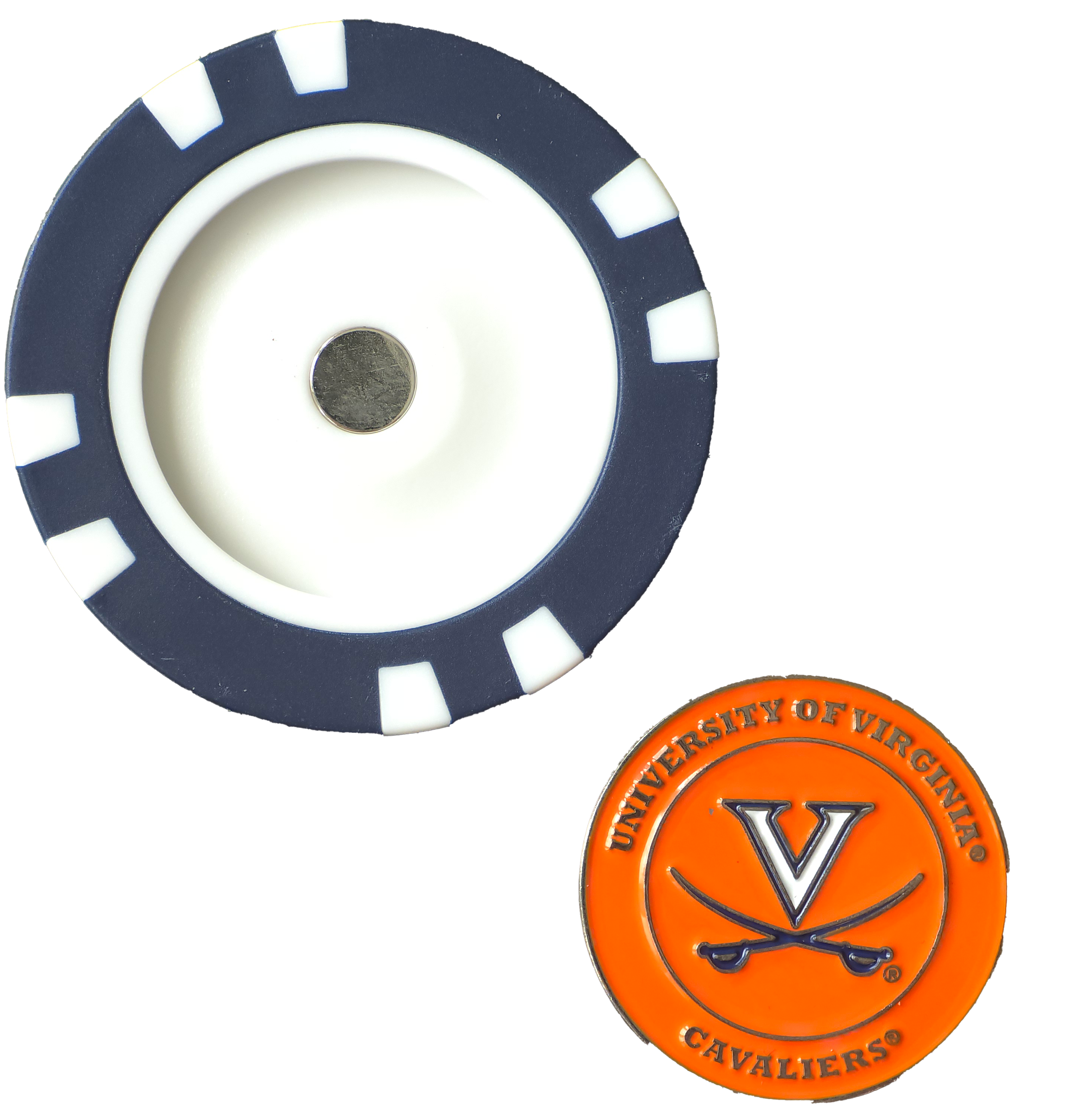 Officially Licensed Virginia Cavaliers Poker Chip Ball Marker