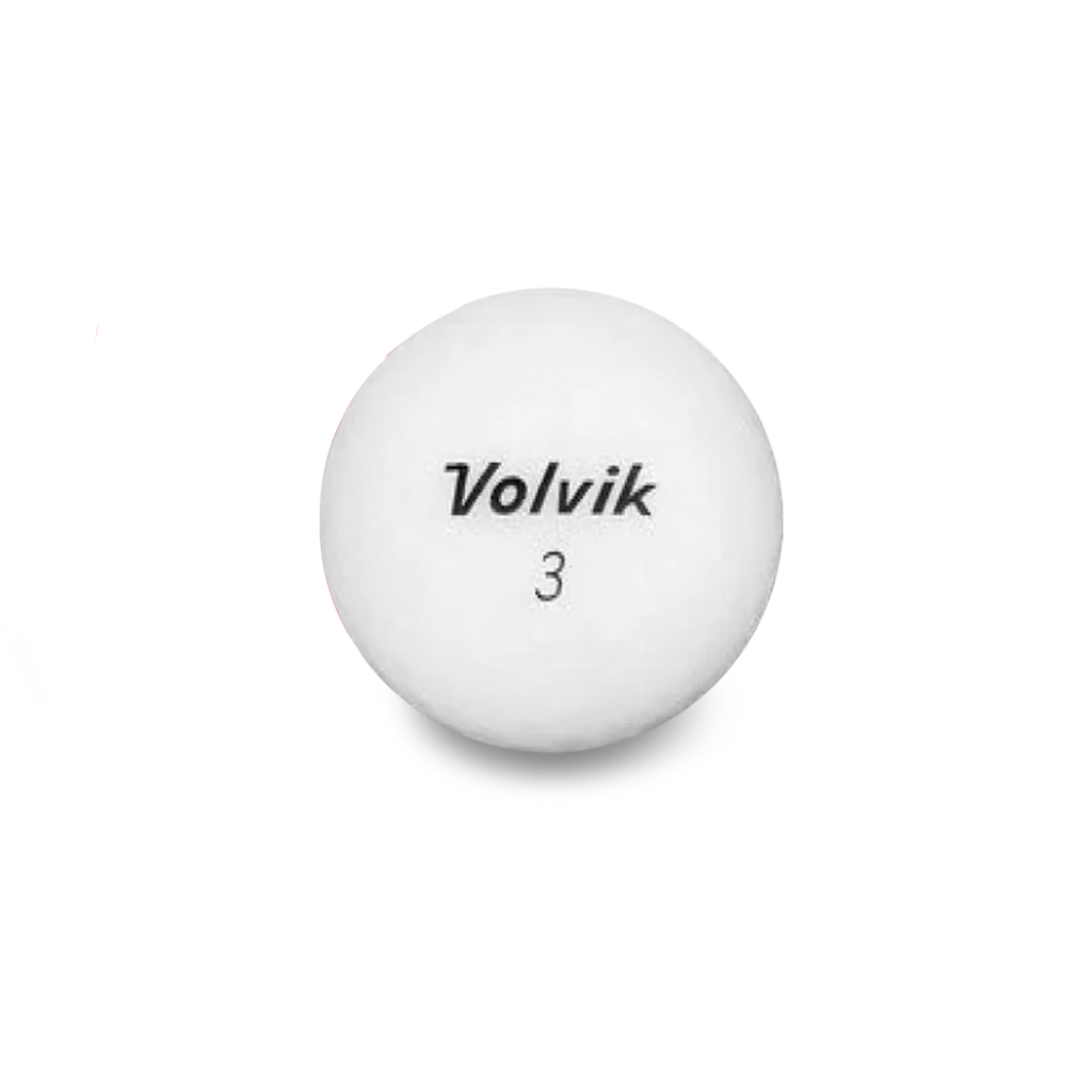 Used Volvik Vivid Color Mix Golf Balls - 1 Dozen