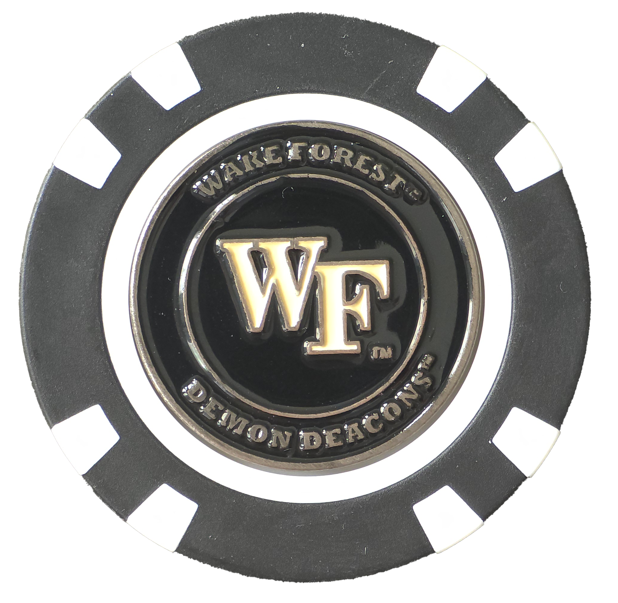 Officially Licensed Wake Forest Demon Deacons Poker Chip Ball Marker