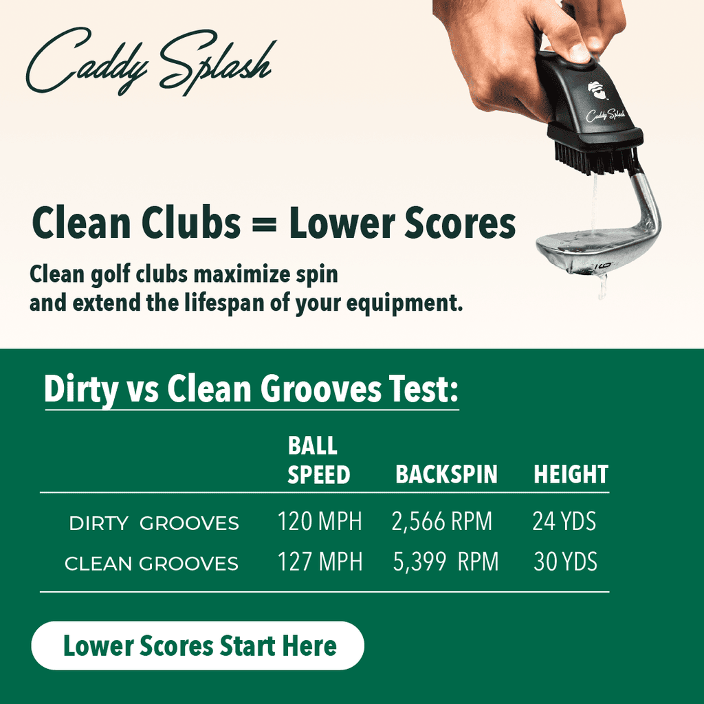 Golf Pocket Mag Towel - Black & Golf Club Water Brush Pro Bundle