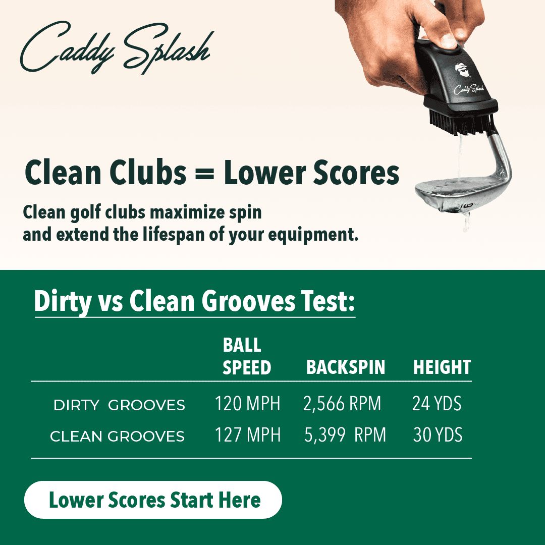 Golf Pocket Mag Towel - Black & Golf Club Water Brush Pro Bundle