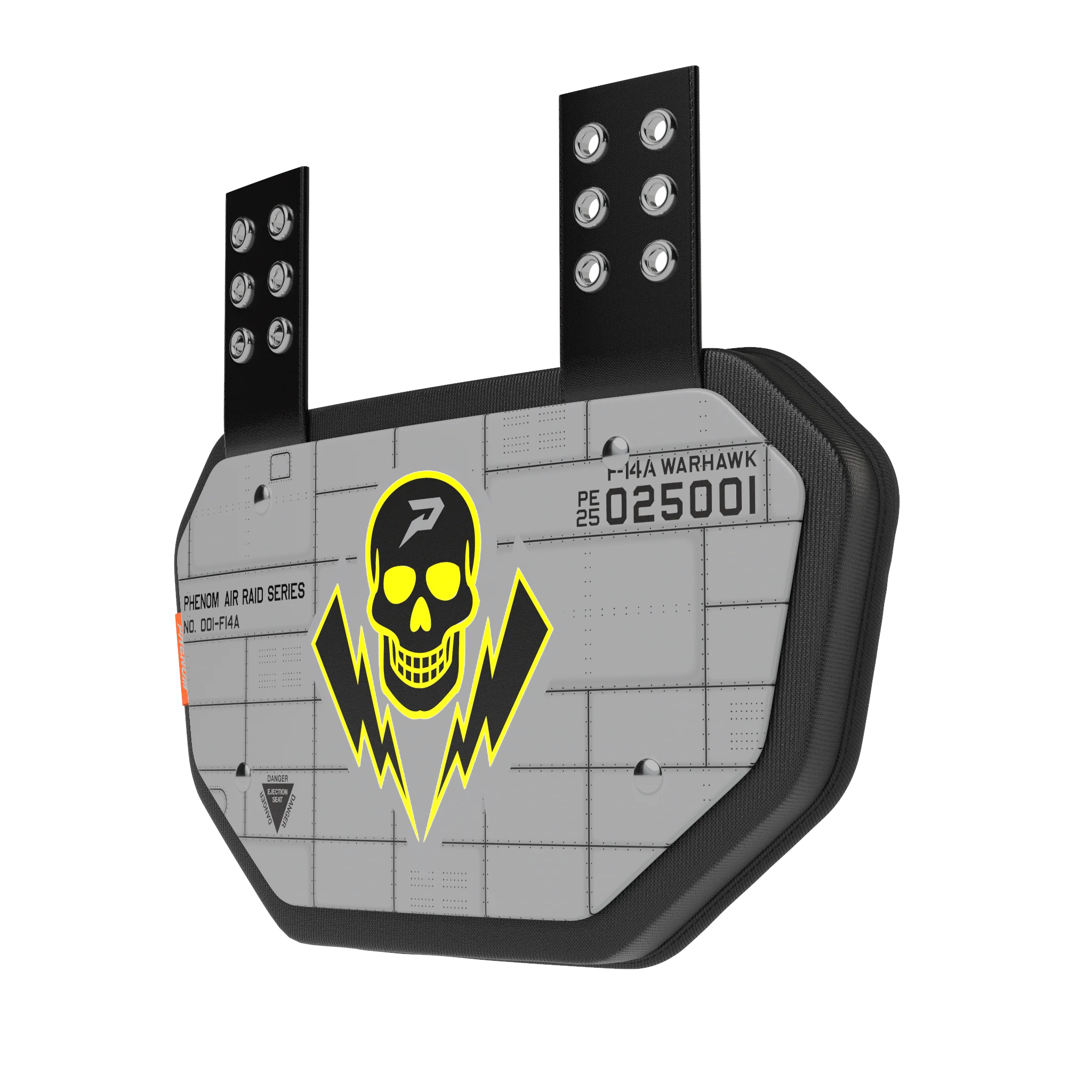 Phenom Elite Football Back Plate - Warhawk