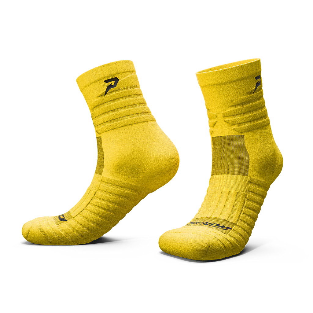 Phenom Elite 'Quantum Knit' Padded Quarter Socks - Team Colors