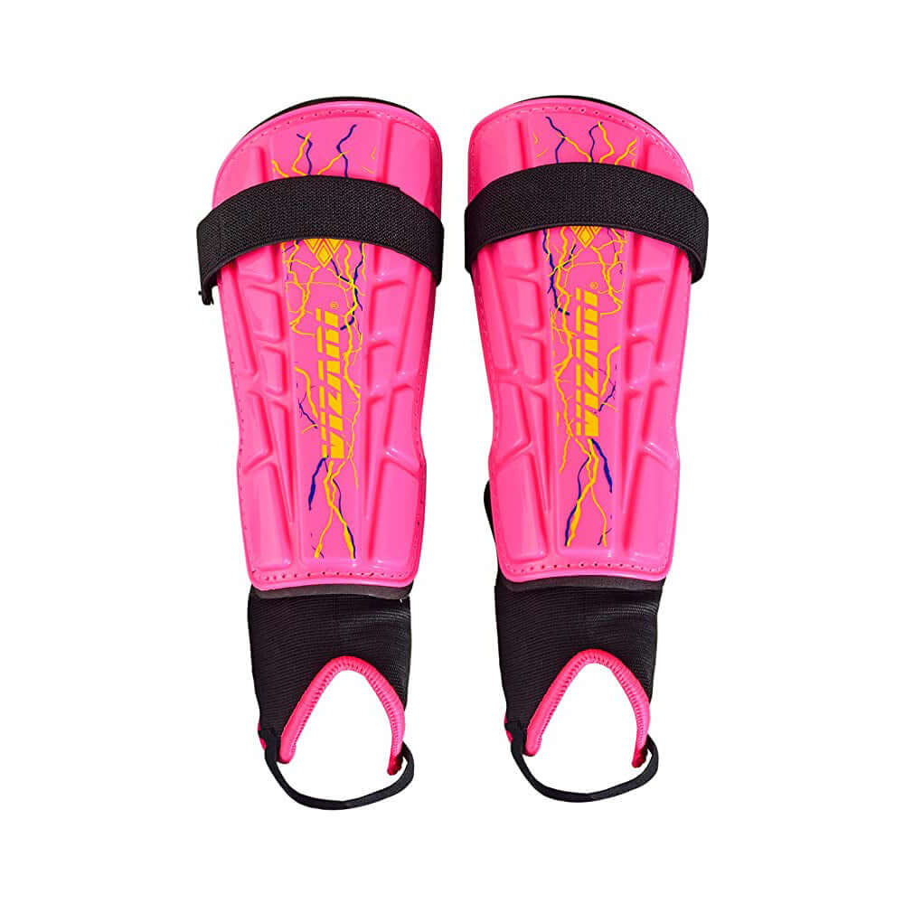 Zodiac Soccer Shin Guard with Detachable Ankle Protection-Pink
