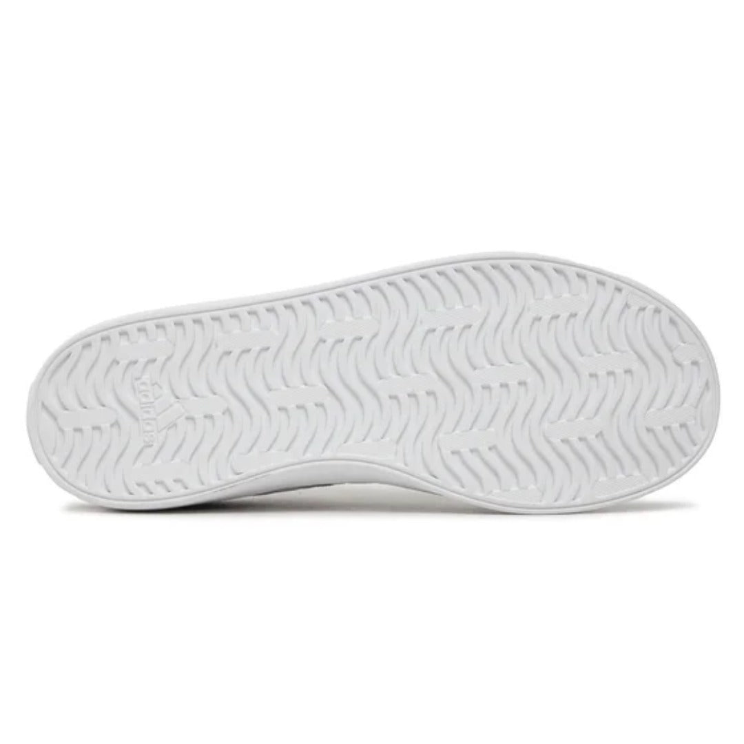 adidas Youth VL Court 3.0 (Gray / White / Silver Metallic)