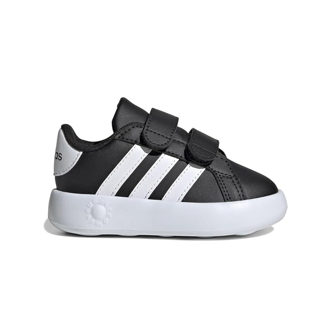 adidas KIDS' GRAND COURT 2.0 SNEAKERS - Black