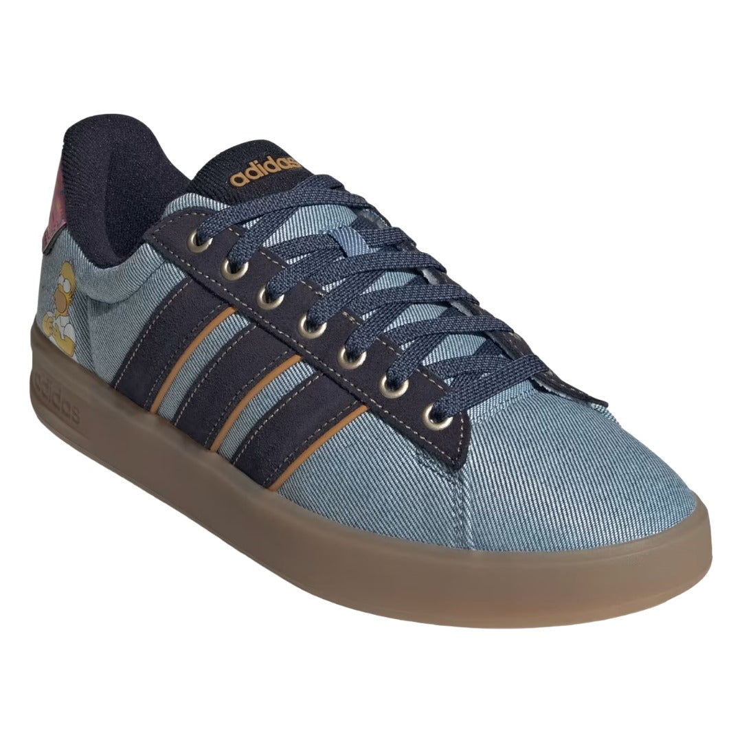 adidas Men's Grand Court 3.0 Sneaker - Non-dyed/Legend Ink/Mesa