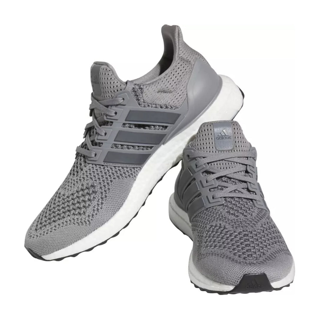 adidas Men's Ultraboost 1.0 Running Shoes - Grey/Grey/Black