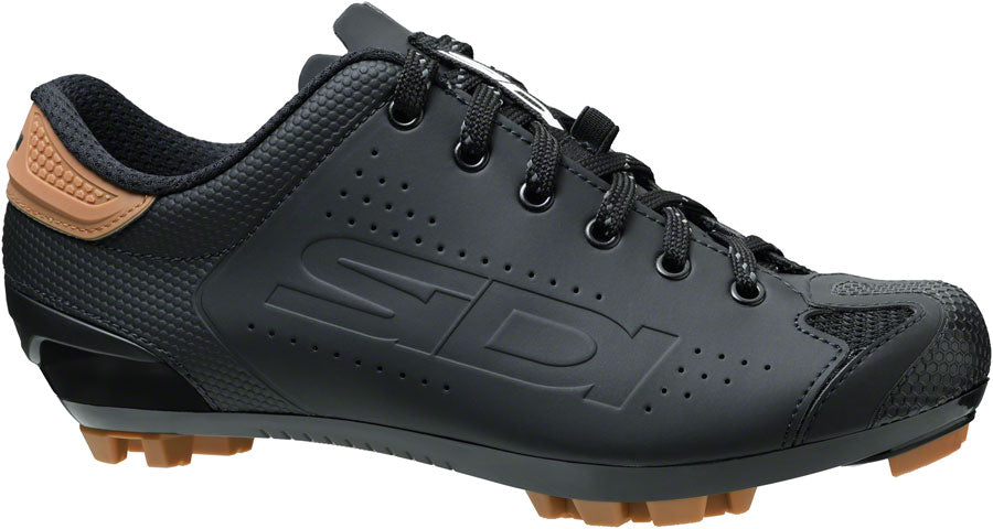 SIDI Dust Shoelace Mountain Clipless Shoes - Men's Black 48