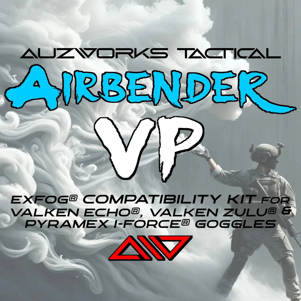 Airbender VP - Exfog Adapter for Valken & Pyramex Airsoft Goggles | Valken Zulu and Pyramex I Force Glasses Compatible