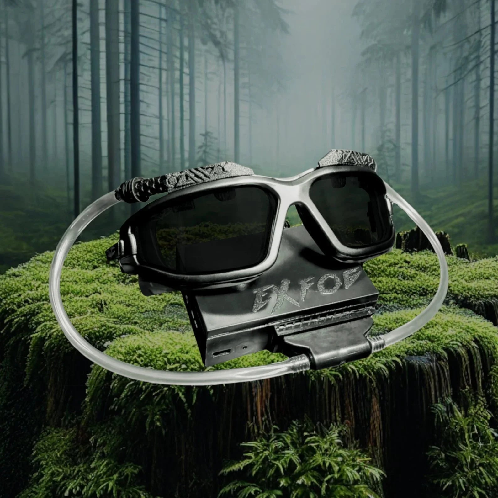 Airbender VP - Exfog Adapter for Valken & Pyramex Airsoft Goggles | Valken Zulu and Pyramex I Force Glasses Compatible