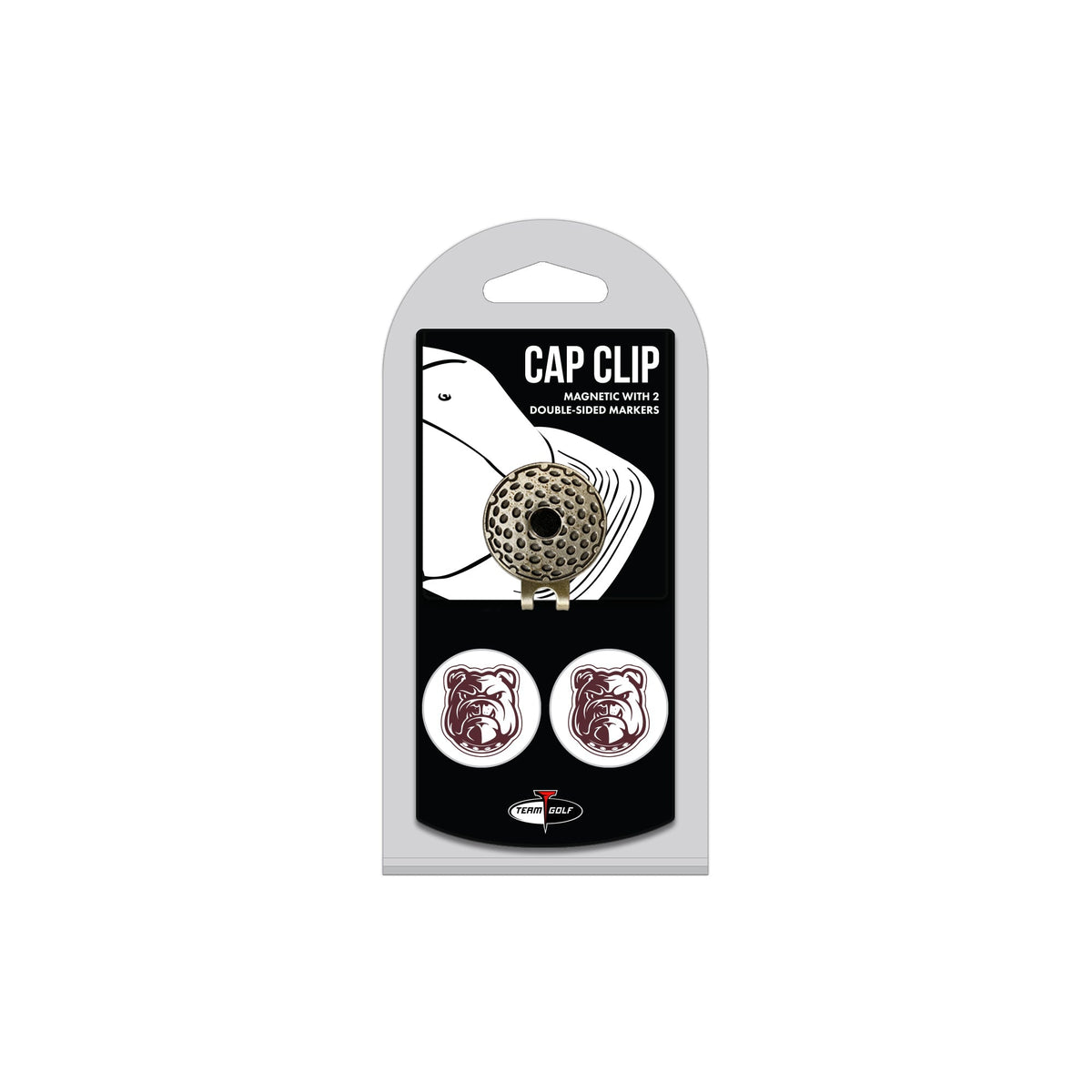 Alabama A&M Bulldogs Hat Clip with 2 Ball Markers