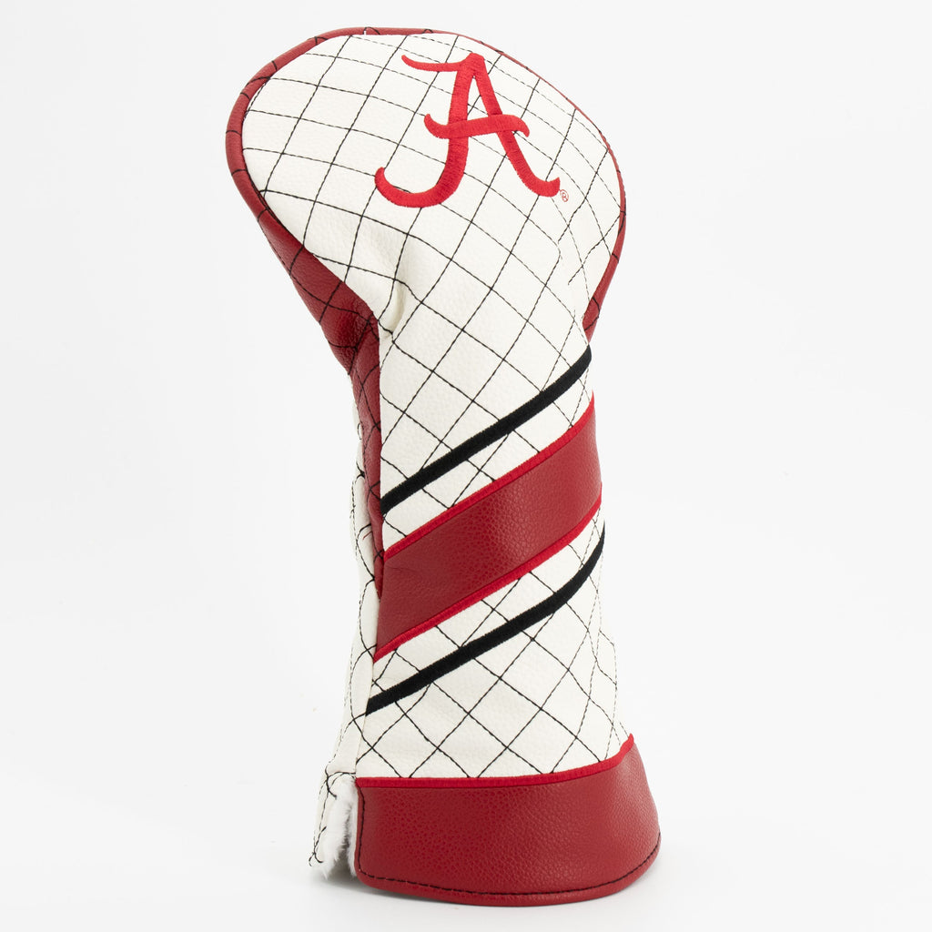 Alabama Crimson Tide Striped Quilted Driver Headcover