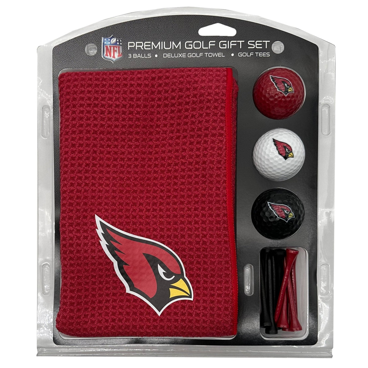 Arizona Cardinals Microfiber Towel Golf Gift Set