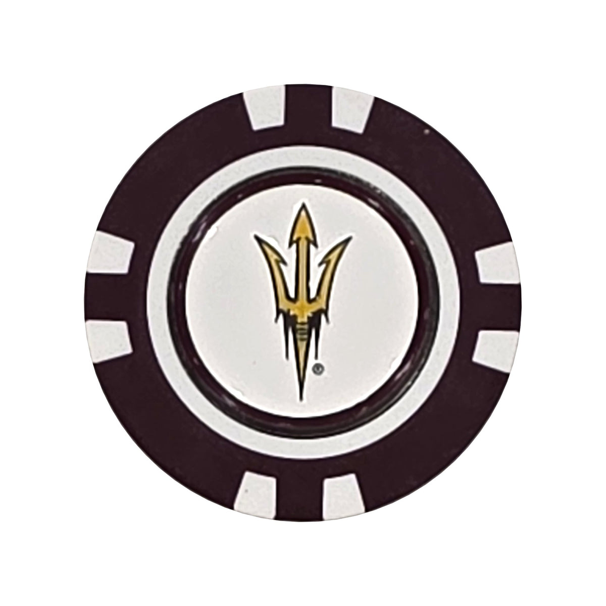 Arizona State Sun Devils Poker Chip Ball Marker