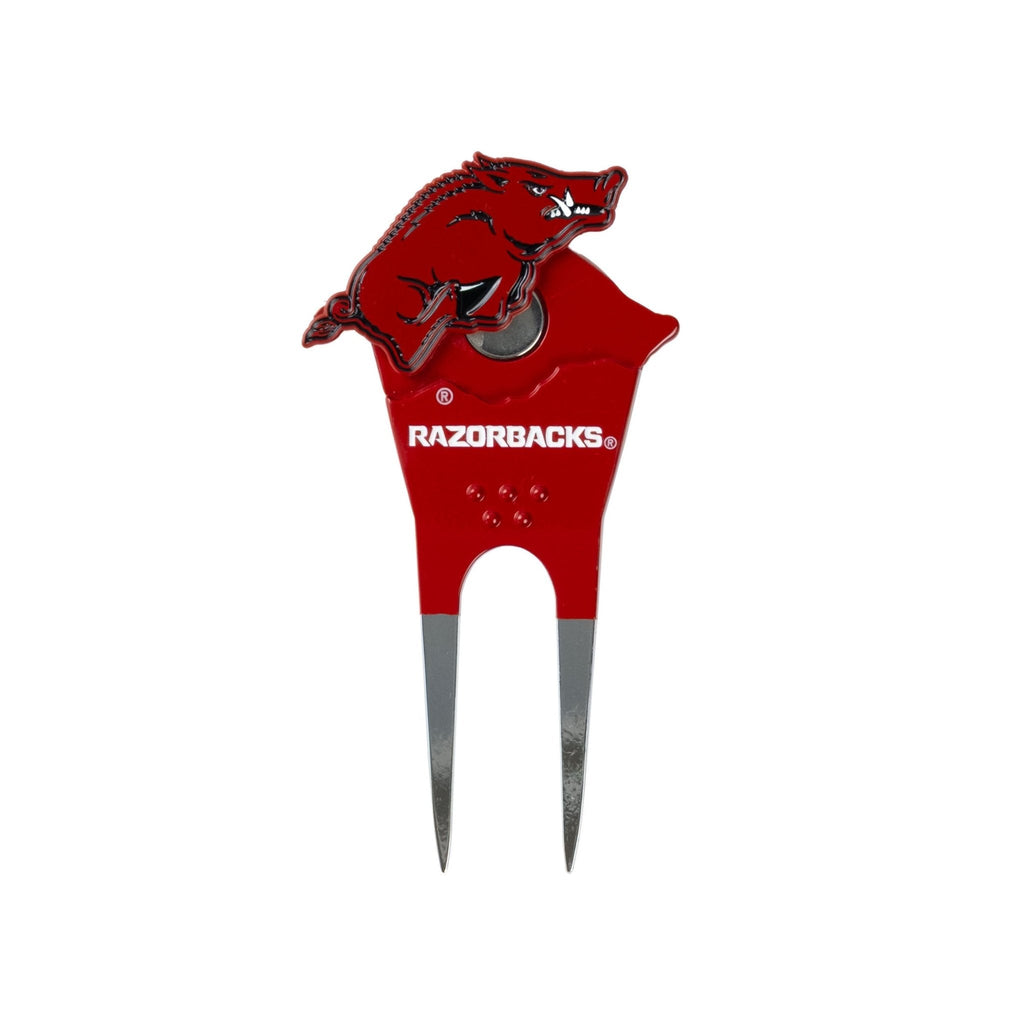 Arkansas Razorbacks Custom Shaped Divot Tool