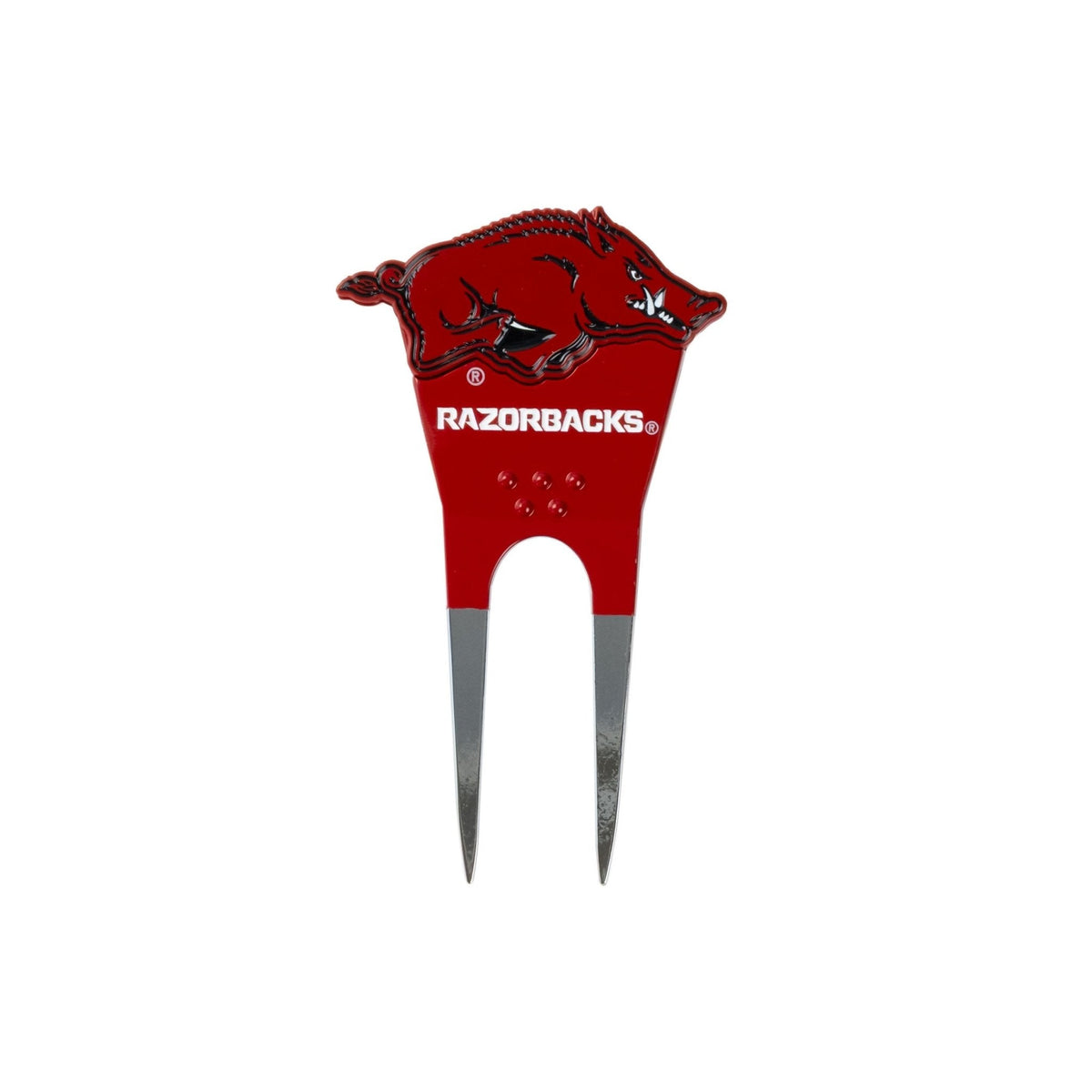 Arkansas Razorbacks Custom Shaped Divot Tool