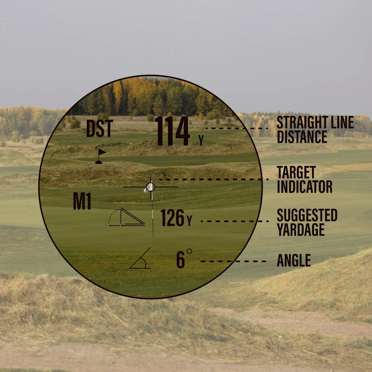 Auburn Tigers Foresight Golf Rangefinder