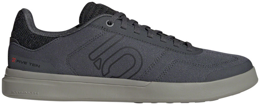 Five Ten Sleuth DLX Canvas Flat Shoes - Men's Gray Six/Core BLK/Olive Strata 11.5