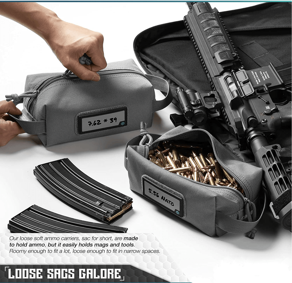 Soft Tactical Storage Pouch (4 Pack)
