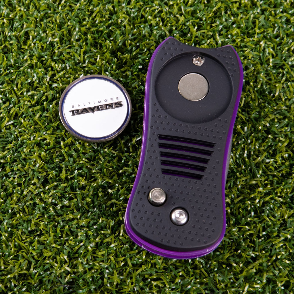 Baltimore Ravens Switchblade Divot Tool