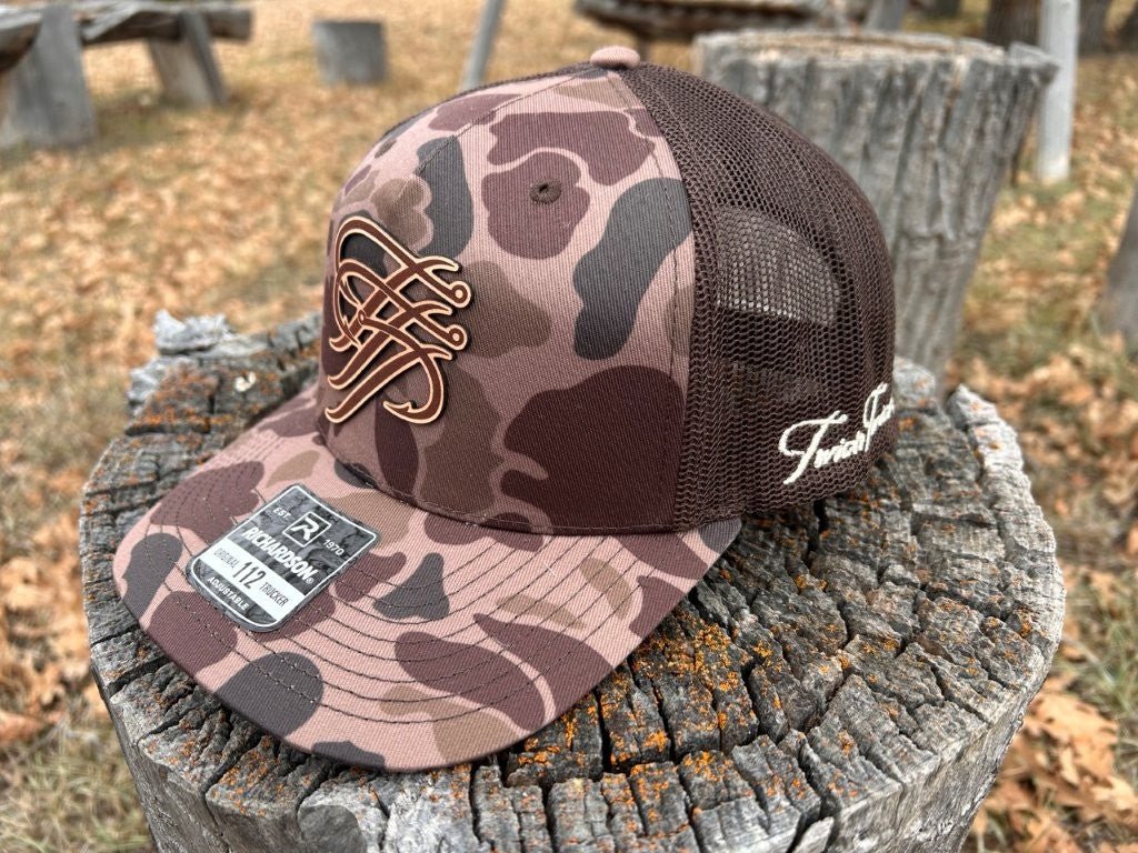 BARK DUCK CAMO - LEATHER