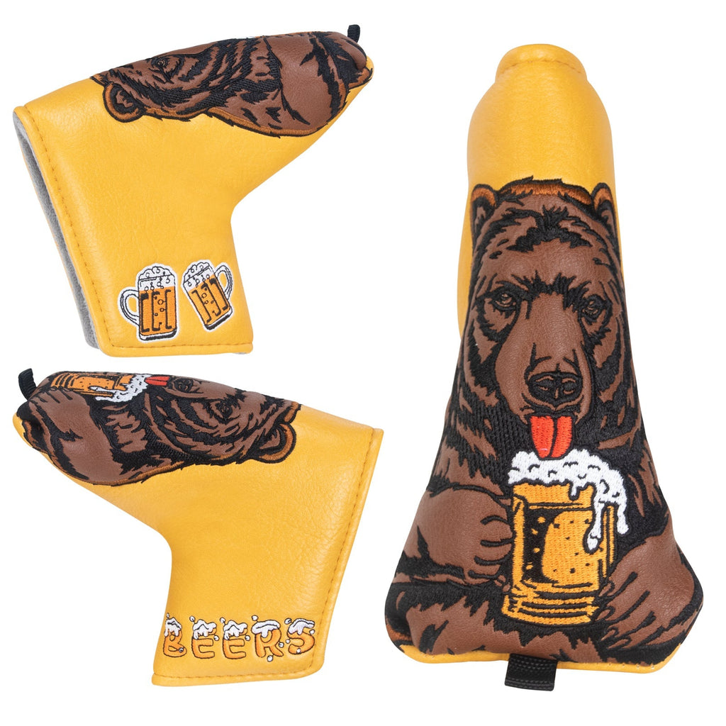Bear With a Beer Headcover