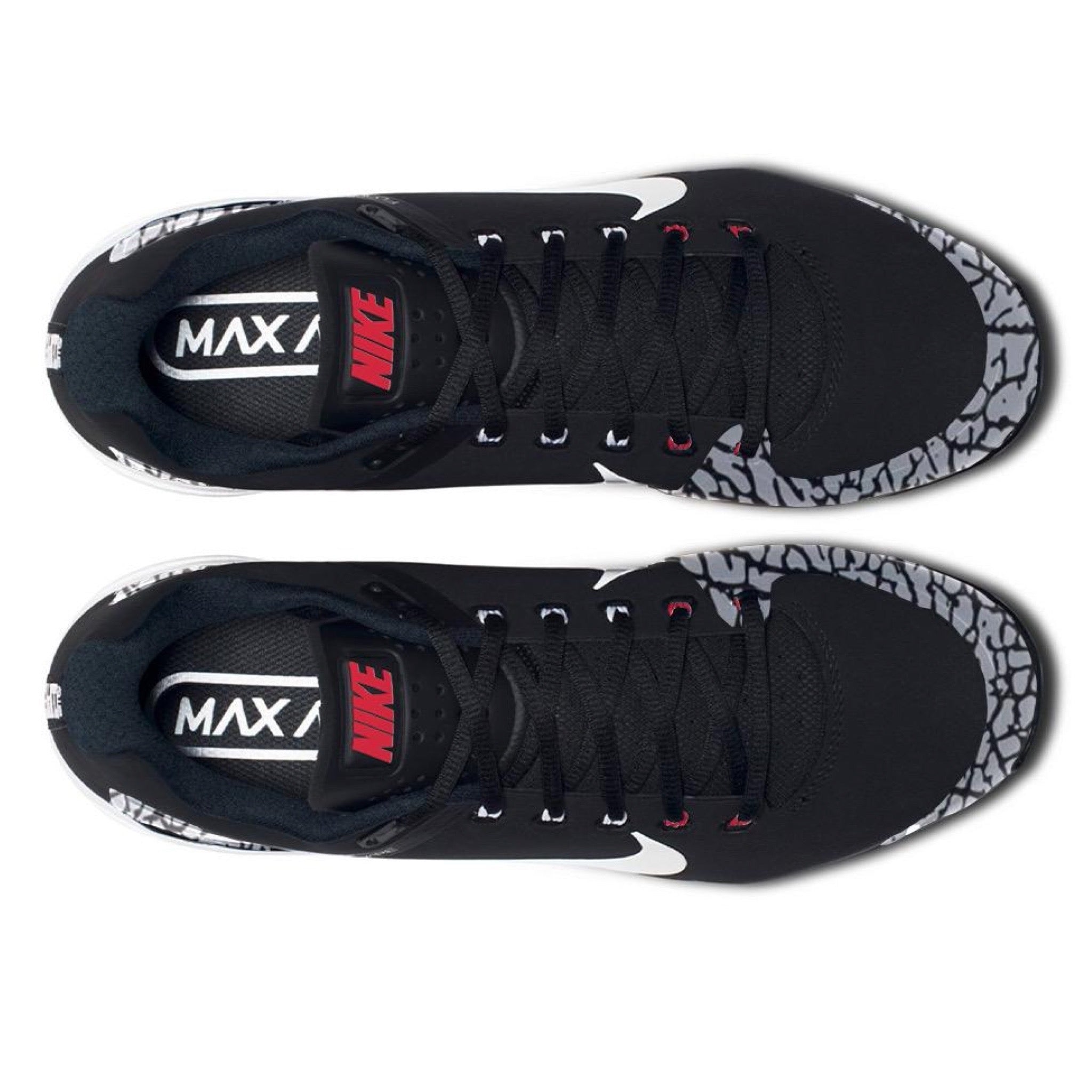 "Black Cement" Nike Air Clipper Cleats