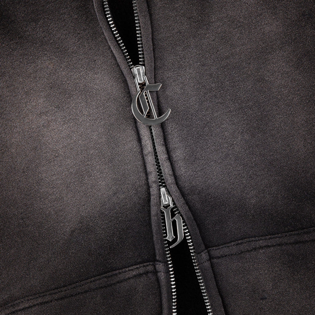 Common Hype Zip-Up Black