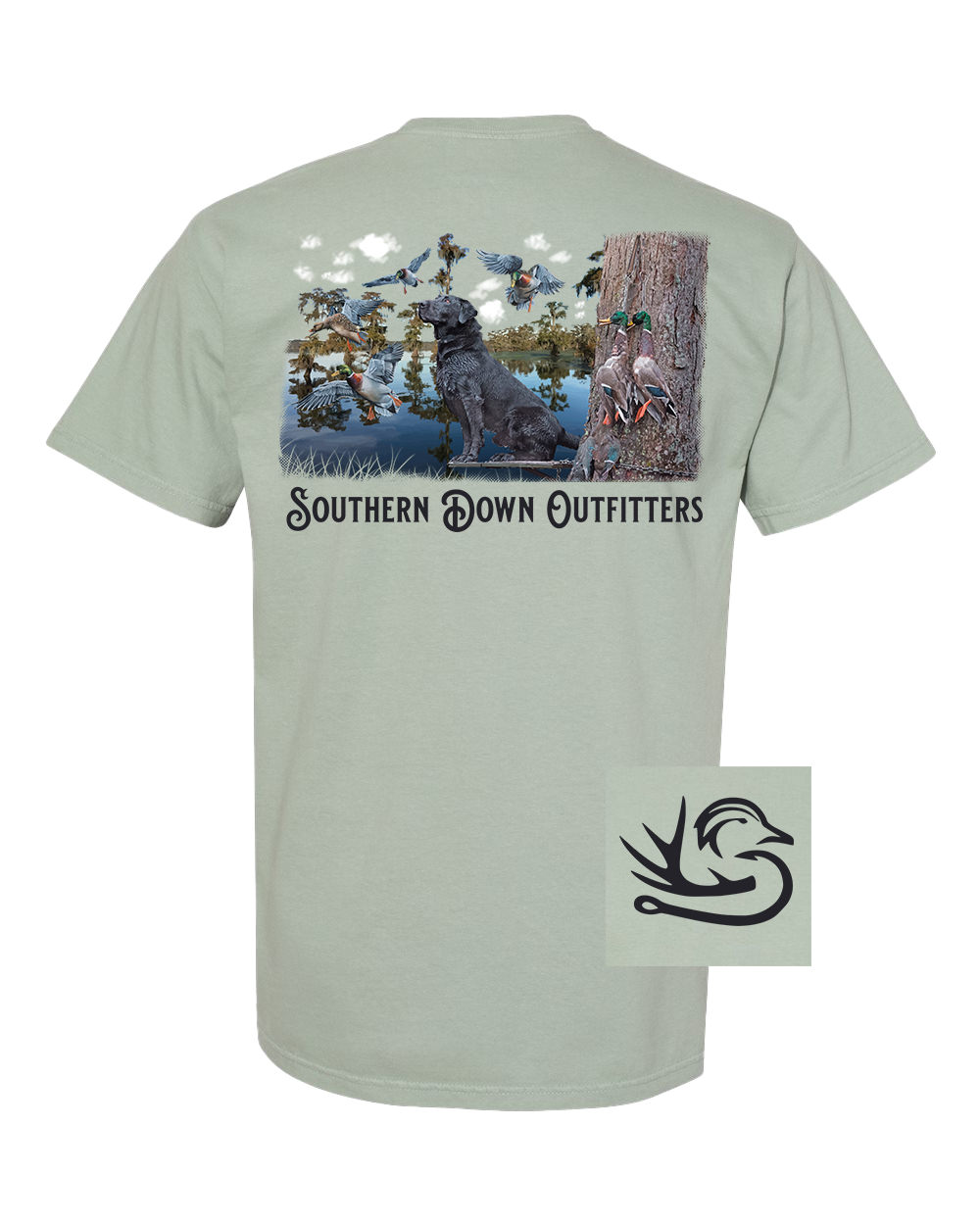 Black Lab Swamp Tee