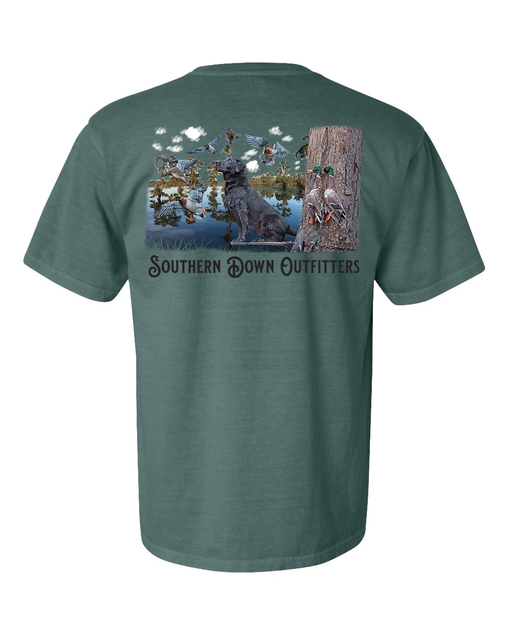 Black Lab Swamp Tee