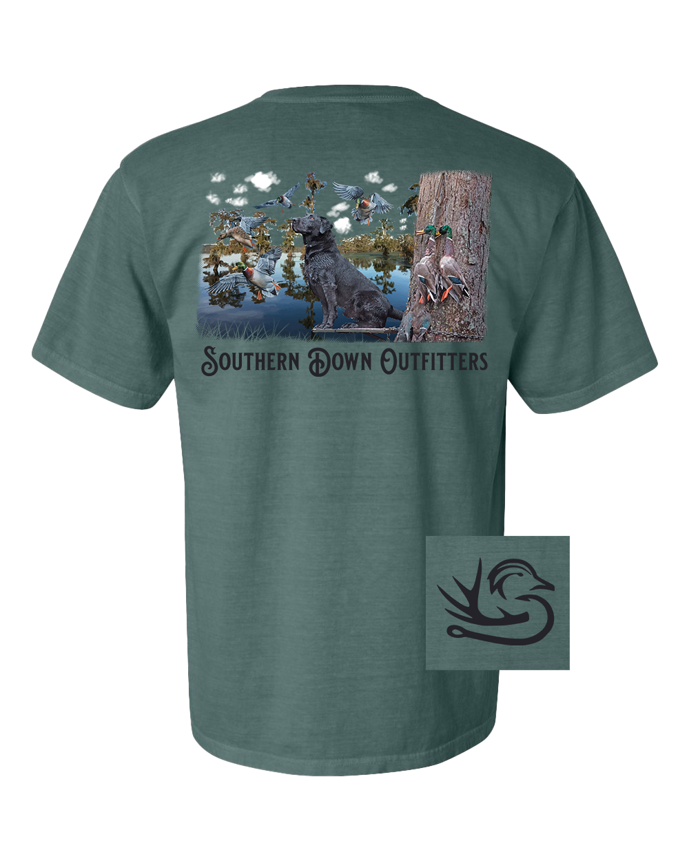 Black Lab Swamp Tee