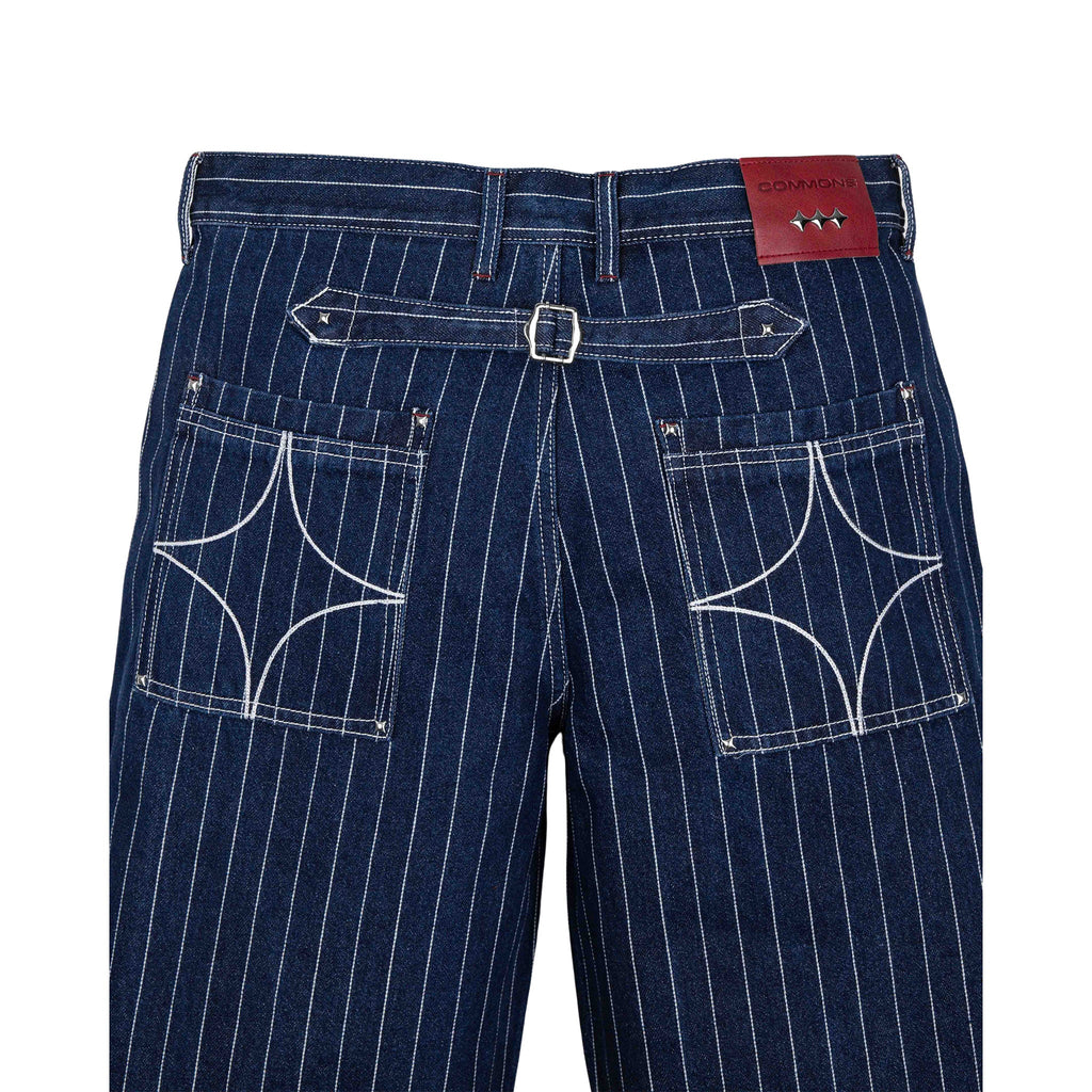 Commons Pinstripe Conductor Denim Pant Midnight Blue