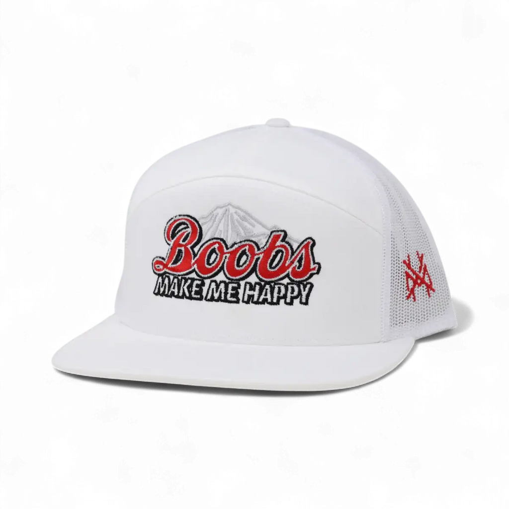 Boobs Make Me Happy Snapback Hat