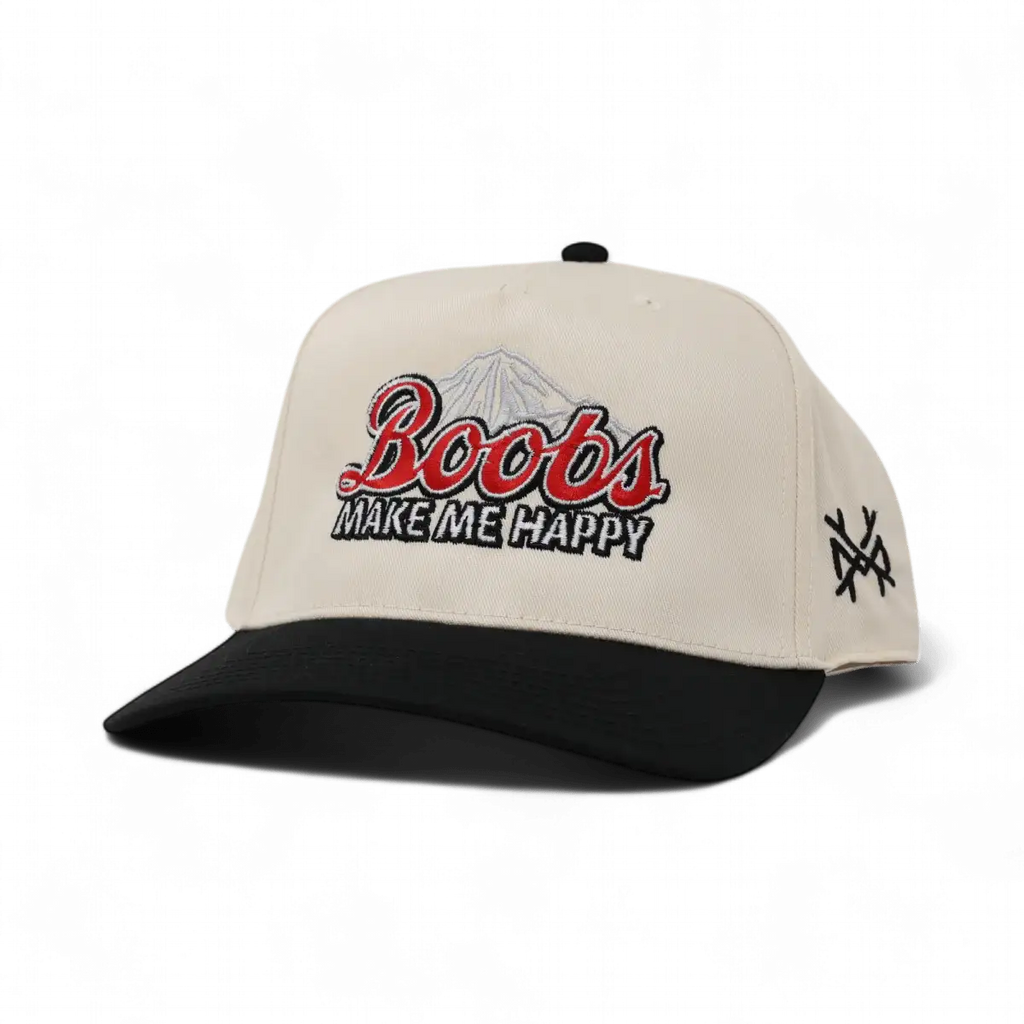 Boobs Make Me Happy Snapback Hat