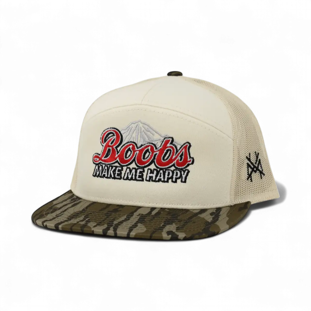 Boobs Make Me Happy Snapback Hat