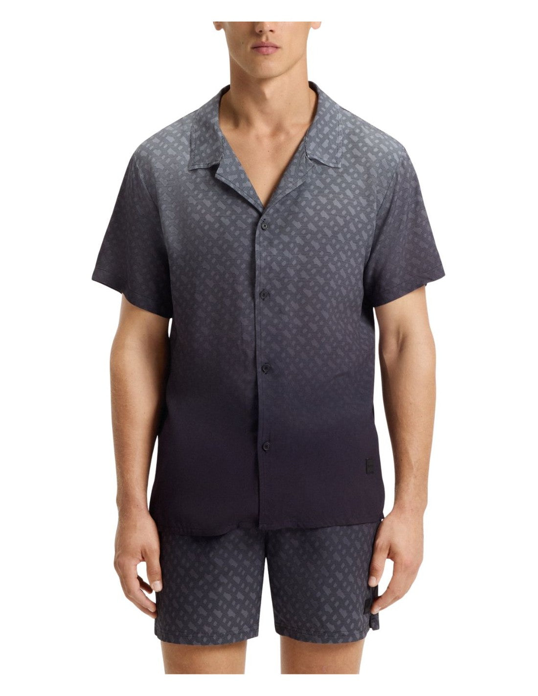 Boss Vale Button Up Shirt - Black – Intent Sports Company