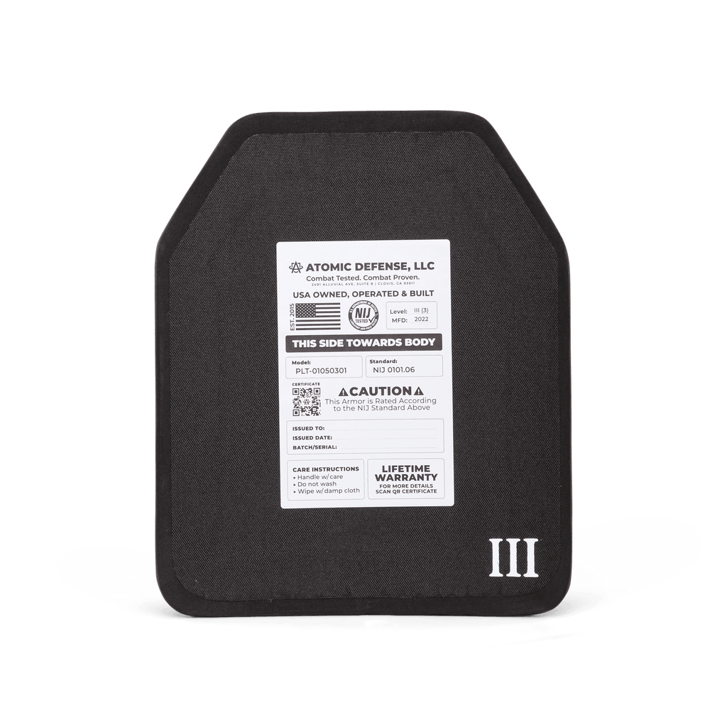 Bulletproof Backpack Insert | Level 3A, 3 and 4 Options