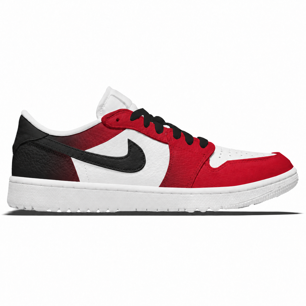 "Burnout" Jordan 1 Golf Shoes