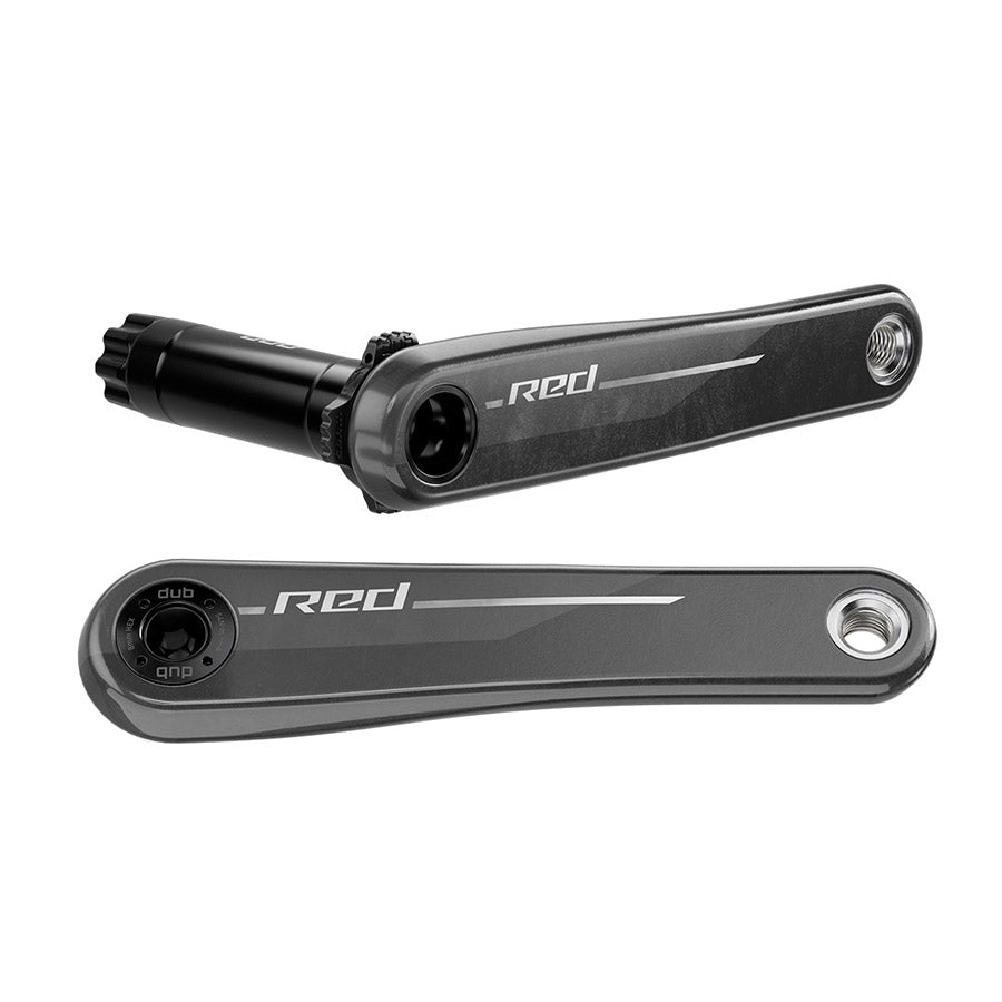 SRAM RED Crank Arm Assembly - 150mm 12-Speed 8-Bolt Direct Mount DUB Spindle Interface Natural Carbon E1