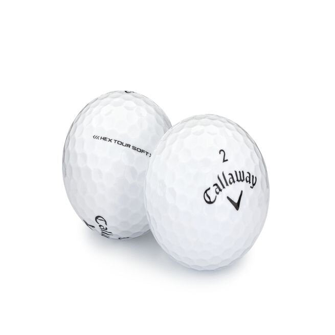 Used Callaway Hex Tour Soft Golf Balls - 1 Dozen