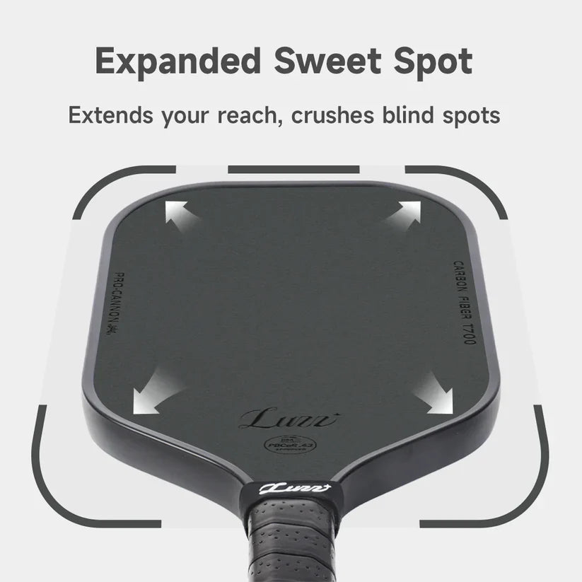 Luzz Pro Cannon Mad Pickler Edition Pickleball Paddle & Cover